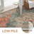 Transitional Rust/Teal Machine Washable Non-Slip Area Rug-1283503683-1283982877