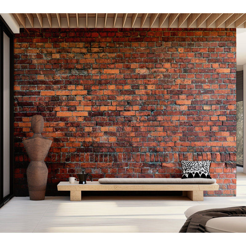 Danaiya Brick Wall Mural, 27" L x 39" W