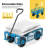 Mesh Steel Wagon Cart with Removable Sides-59794370