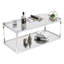 Table basse moderne en verre l 44 po pour le salon Lennert