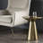 Modholic Anna Side Table, Gold - Gold-461428648