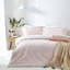 Hebden Mélange Stripe 100% Cotton Duvet Cover Set-544076165-604254502
