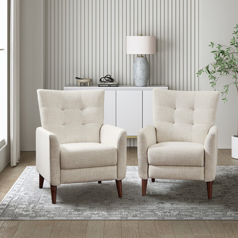 Fauteuil inclinable manuel de 27,2 po Berlena, Ivoire