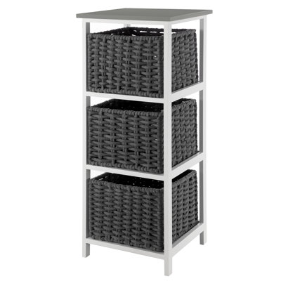 Edmir Solid Wood 36cm W 3 - Drawer Chest of Drawers
