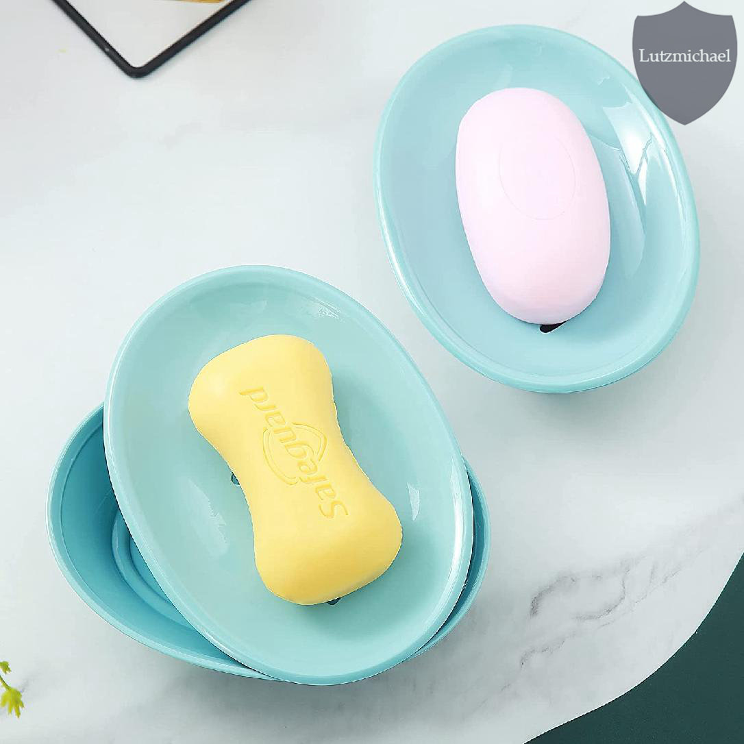 Rebrilliant Soap Dish for Shower with Suction Cup, Shower Soap