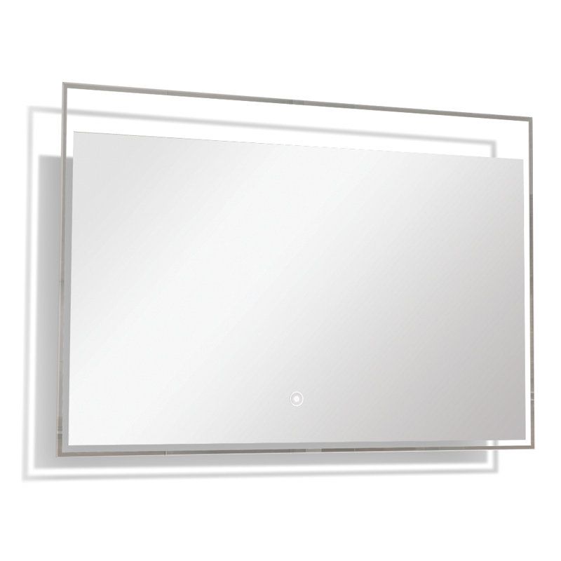 Ritchie Flat Wall Mirror, 23.62" H x 39.37" W