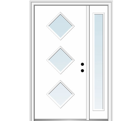 Portes d'entrée pré-suspendues avec projecteur Spotlight