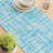 Table Runner, 100% Cotton, 16X108", Contemporary Ocean-381238120