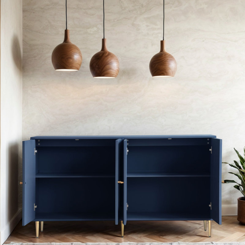 Salzer 59.84'' Sideboard, Blue