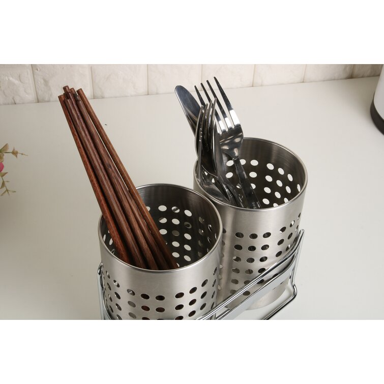 PremiumRacks Utensil Holder - Stainless Steel - Customizable - Removab