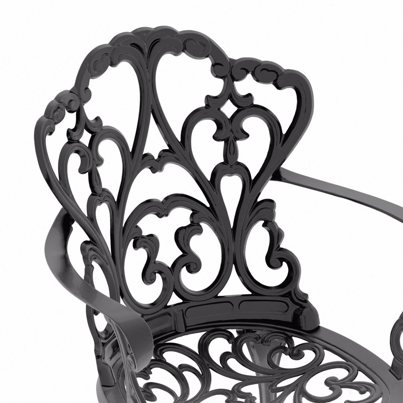 Ensemble de salle à manger 5 pièces pour patio avec coussins, table de salle à manger rectangulaire avec quatre fauteuils
