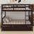 Bunk Bed With Drawers, Convertible Into Beds,  Ladder And Safety Guardrails-216882168