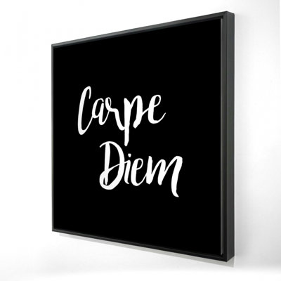 Carpe Diem 2 Print On Canvas