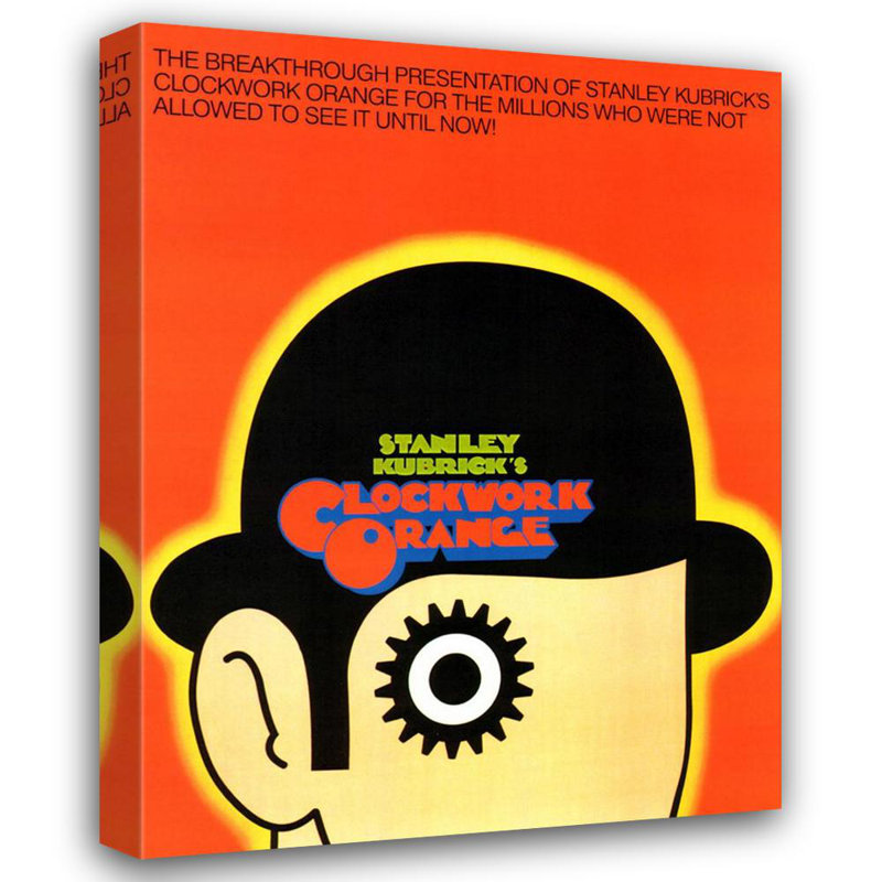 A Clockwork Orange, 24" H x 18" W