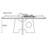 Simple rectangular dining table-1600846817
