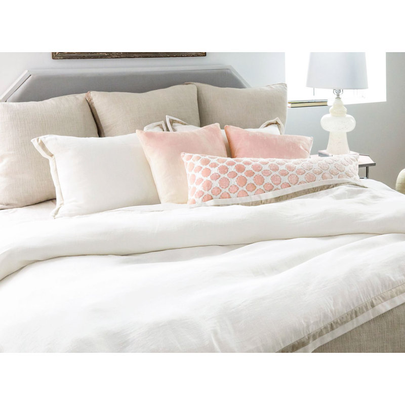 Tile Lumbar Pillow Cover & Insert, Apricot