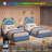 Princess Twin Size Bed Frame with 4 Storage Drawers & LED Lights, Velvet Upholstered Platform Bed with Rainbow Headboard for Kids/Girls, Solid Wood Slats Support, No Box Spring Needed, Pink-1454118960