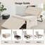 Fauteuil d'appoint convertible 35,8 po Camberly-1520741955