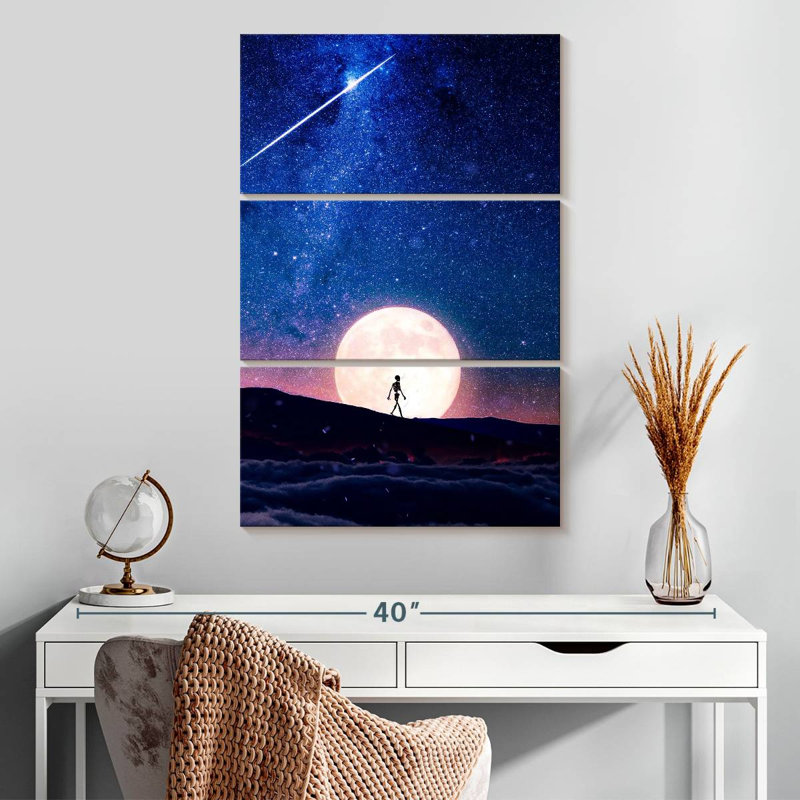 Kelan Space Walking Dead, 32" H x 20" W