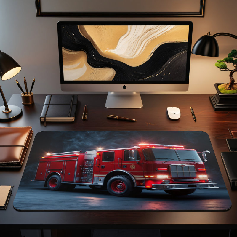 Polyester Desk Pad, 31.5x15.5
