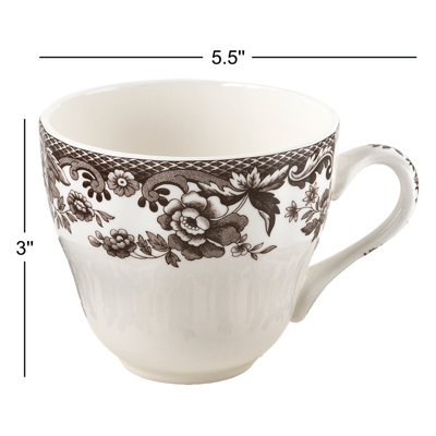 Spode Delamere Teacup & Saucer 7 Oz