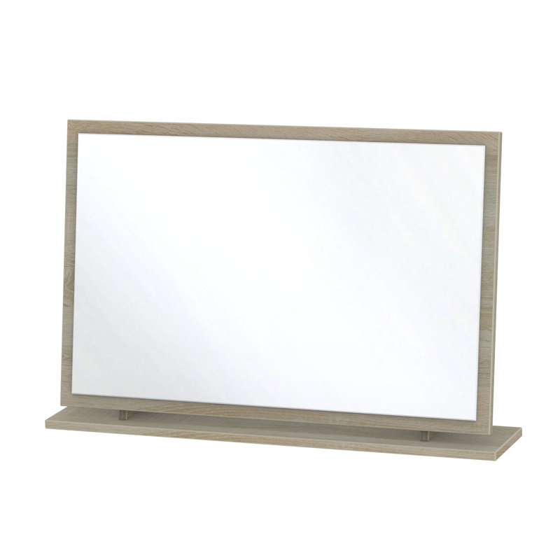 Crete Wood Floor Mirror, Darkolino