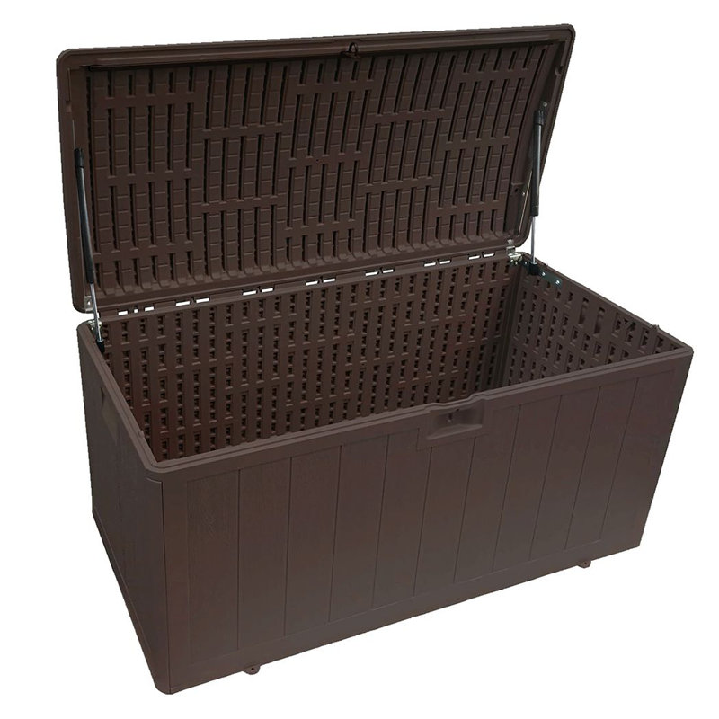 Boîte de rangement en résine 105 gallons