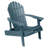 Anette Plastic Folding and Reclining Adirondack Chair-1990656812