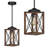 Euanson Light Lantern Rectangle Pendant
