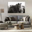 «Gazing Horse parmi le troupeau», art mural par PHBurchett-1998694869