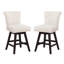 Tabouret de comptoir pivotant 26 po Caesar-121521783
