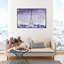 Paillettes mauve, impression sur toile tendue eiffel-116377706-116377705