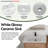 84'' Double Bathroom Vanity with Ceramic Top-382995250