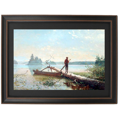 Un lac Adirondack par Winslow Homer