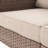 Dawnesha 2-Person Outdoor Patio Sofa with Cushions