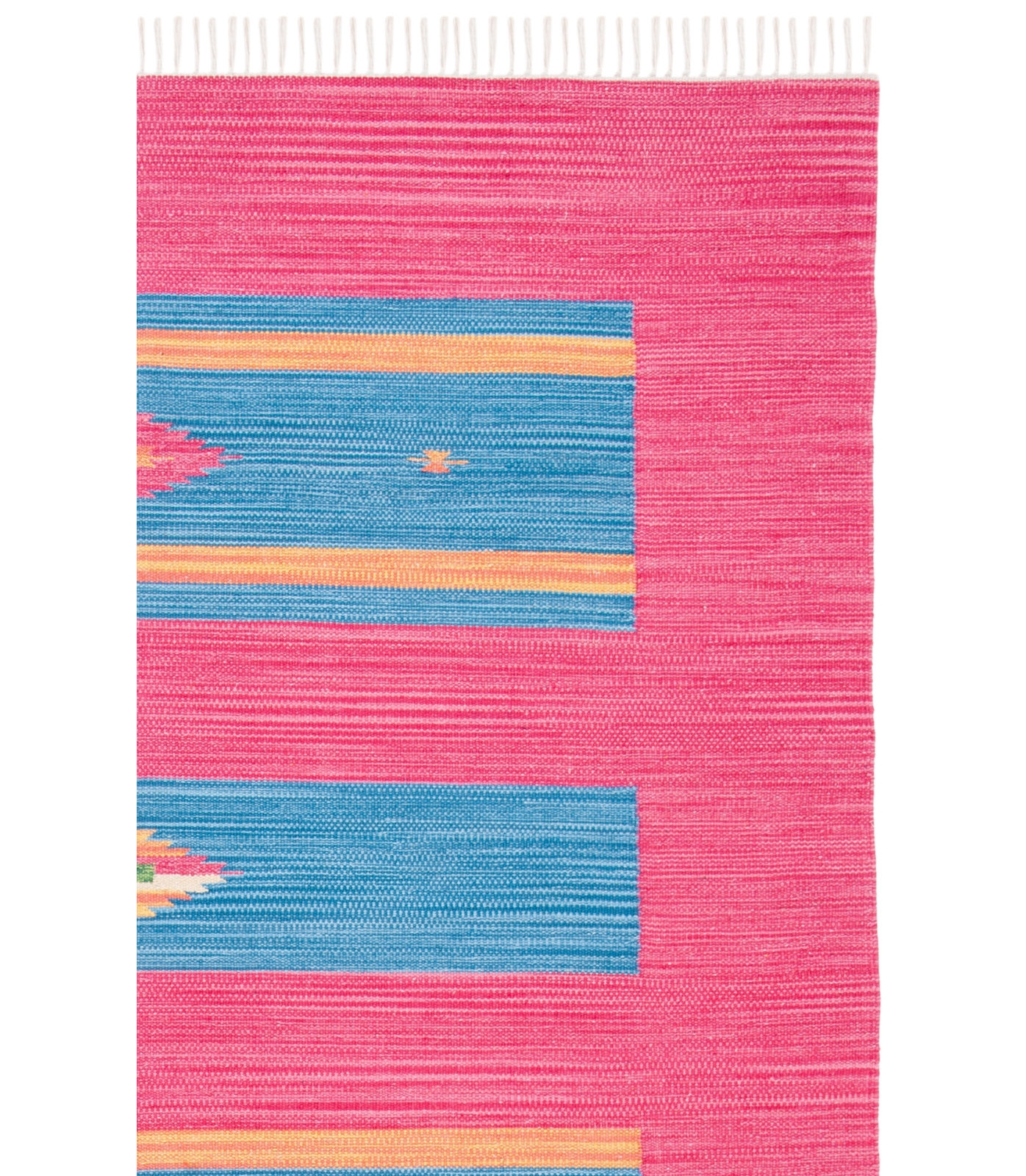 Danely Handmade Cotton Rug, Runner 2'3" x 9'