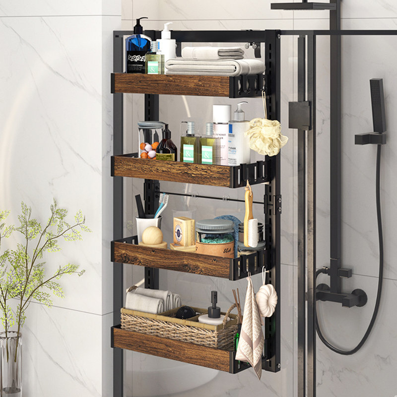 Zoee Steel Wall Bathroom Shelves