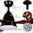 52-Inch Ceiling Fan With LED Light And Remote Control