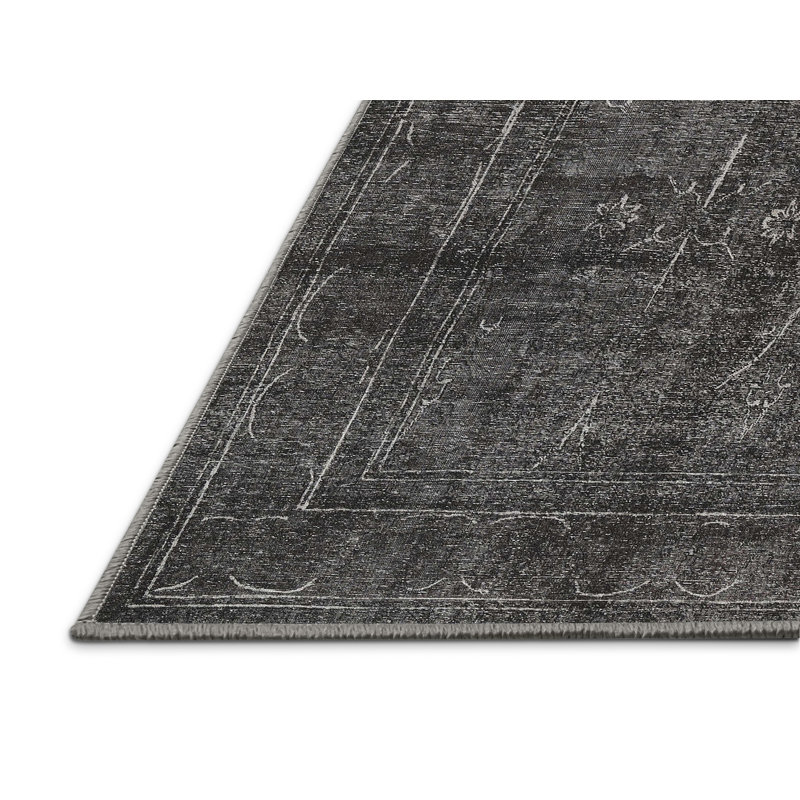Alduino Oriental Indoor Rug, Rectangle 4' x 6'