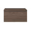 Syvanna Wall-Mounted Bedside Table with Drawer 49 cm Wisconsin Walnut