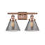 Éclairage pour meuble-lavabo à 2 lumières 18 po Ballston Urban Cone-1751192098-1751192108-1876490084