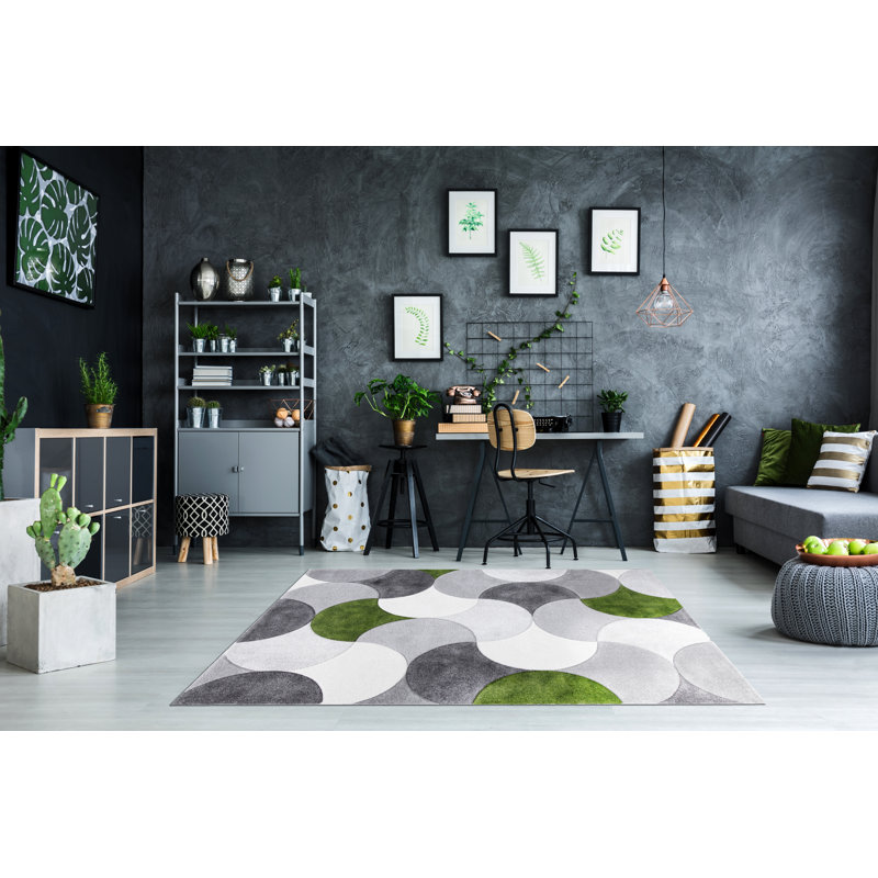 Decoste Geometric Area Rug, Rectangle 160 x 230cm