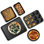 Ensemble de plats de cuisson antiadhésifs 5 pièces Granitestone, va au lave-vaisselle