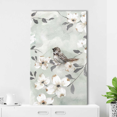 Spring Solo Serenade III by Nan - Wrapped Canvas Painting