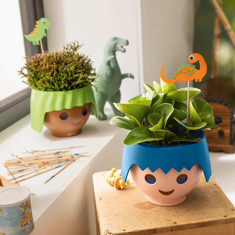 Pot Planter, Apple Green