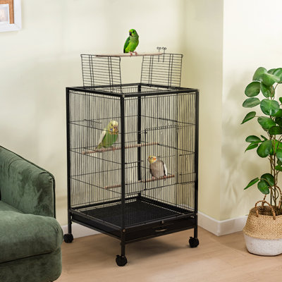 77cm Metal Floor Bird Cage