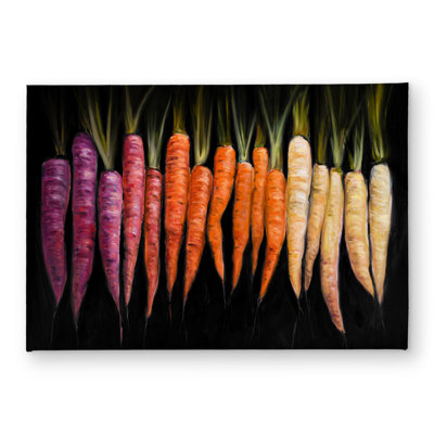Colorful Carrots Door Mat - Orange Kitchen Indoor Outdoor Decor