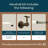 Industrial Aluminum 1.5 Inch Round Ada Complete Indoor/outdoor Straight Handrail Grab Bar Kit, Returns To Wall-103976733-103976735