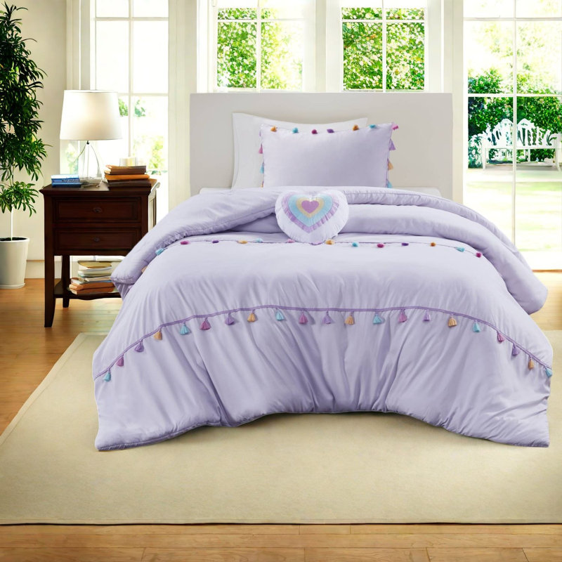 Ensemble de literie avec coussin Heart