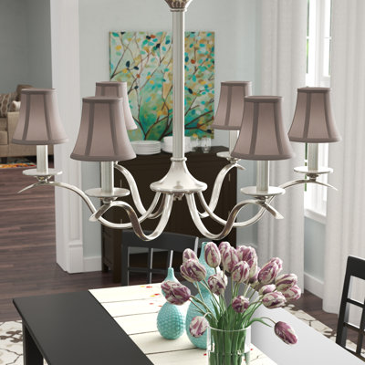 5 in. H Silk Bell Lighting Shade